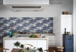 Barbara Becker Tapete Bb Wald Blau Grau 860832 -A.S. Creation Verkäufe Barbara Becker Tapete bb Wald blau grau 860832 1 2