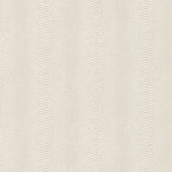 Dieter Langer Tapete Vlies Schlange Creme Metallic 58840