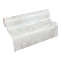 A.S. Creation Verkäufe -A.S. Creation Verkäufe Harald Gloeoeckler Tapete Vlies Federn silberwei 1