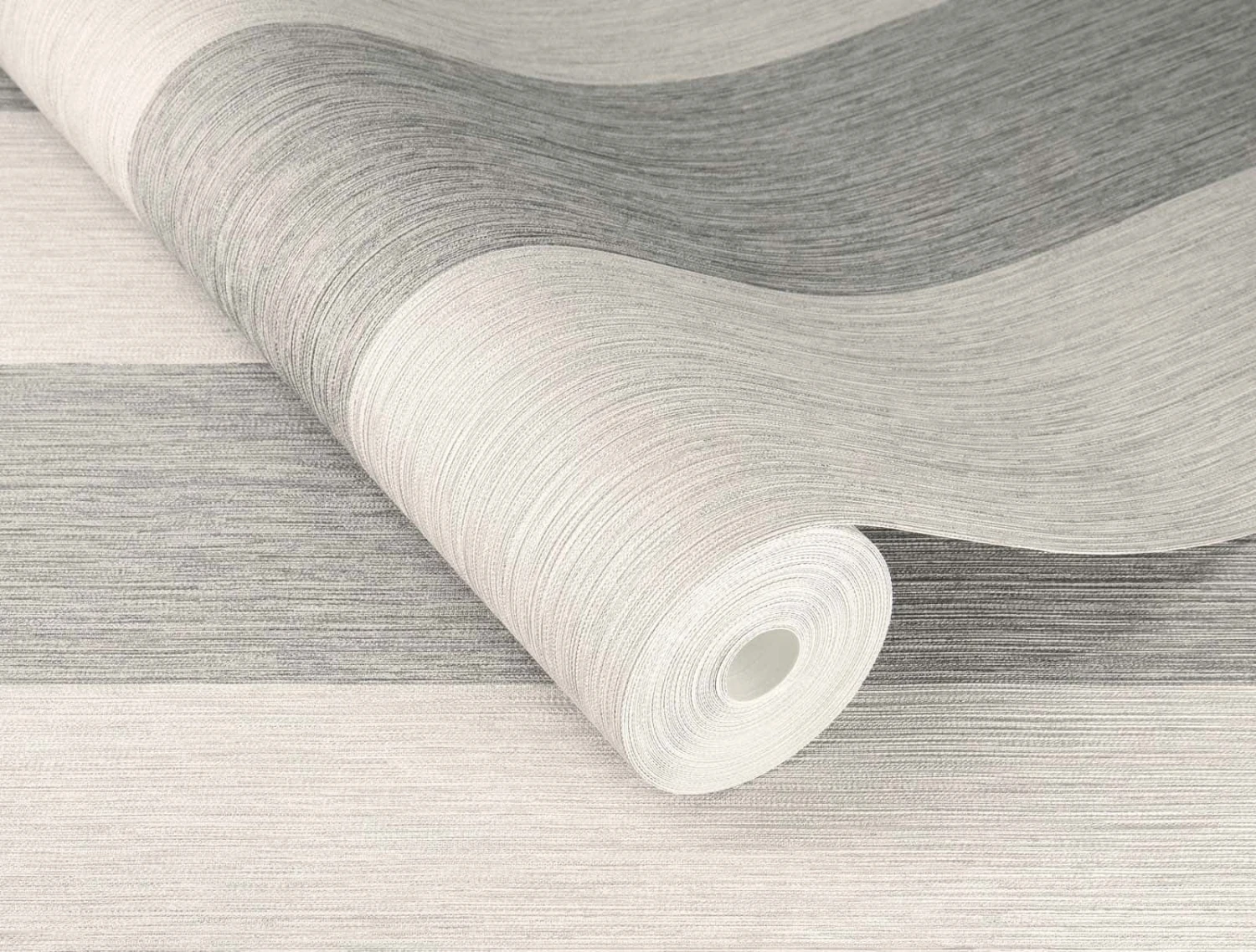 Vliestapete Rasch Grau Silber Gestreift 844009 3 Vliestapete Rasch Grau Silber Gestreift 844009 – Bild 3