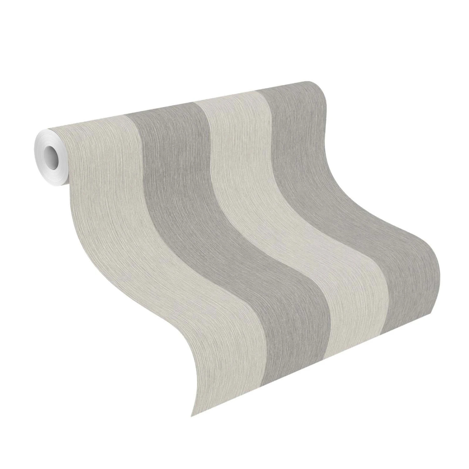 Vliestapete Rasch Grau Silber Gestreift 844009 4 Vliestapete Rasch Grau Silber Gestreift 844009 – Bild 4