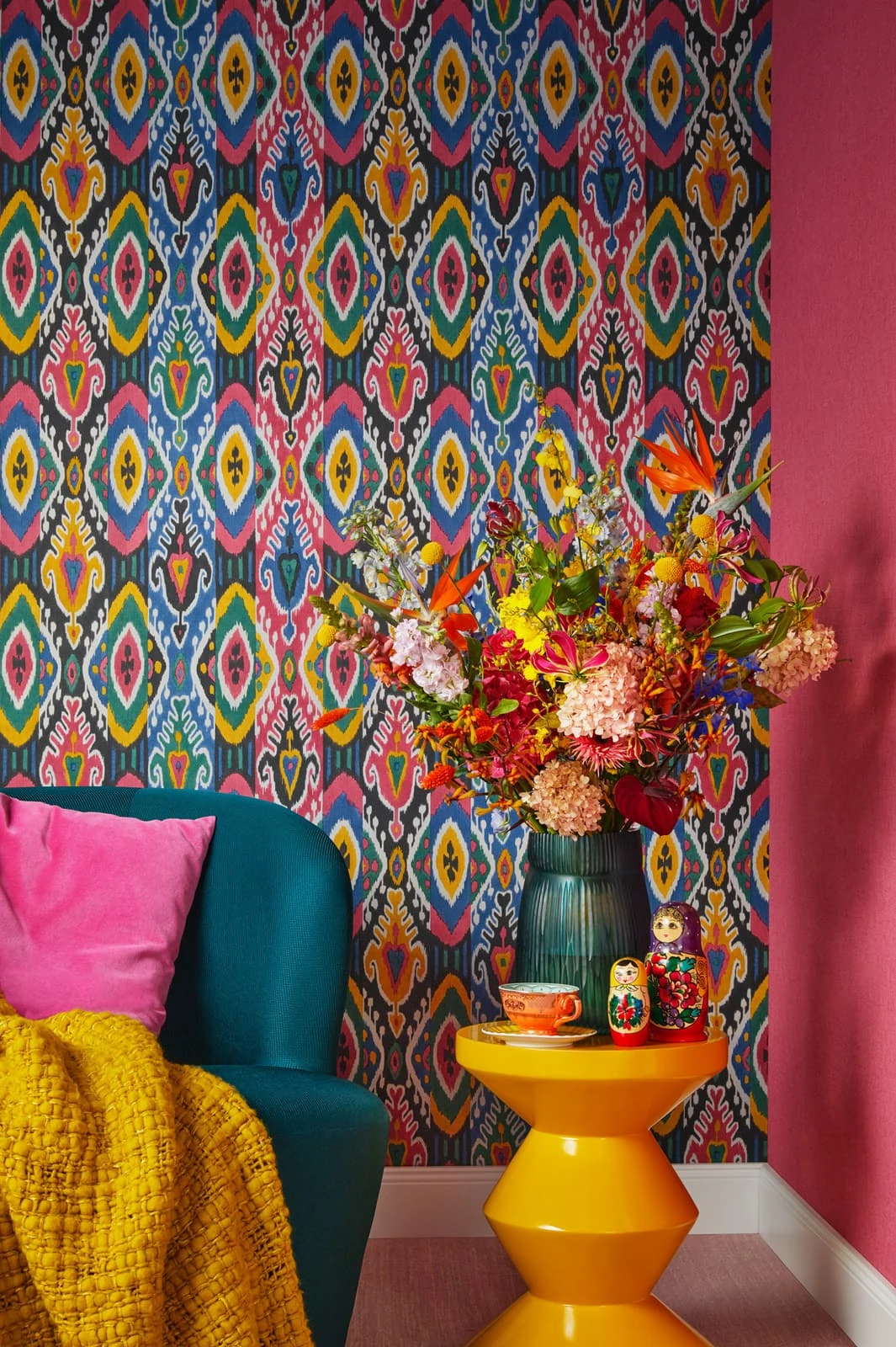 Tapete Barbara Home Collection Retro Pop Bunt 3 Tapete Barbara Home Collection Retro Pop Bunt – Bild 3