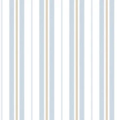 Tapete Kinder Streifen Hellblau World Wide Walls 303233