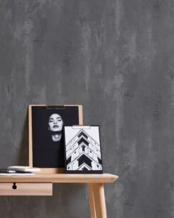 Tapete Vlies 37412-3 Einfarbig Meliert Dunkelgrau -A.S. Creation Verkäufe Tapete Vlies 37412 3 Einfarbig meliert dunkelgrau 63202685