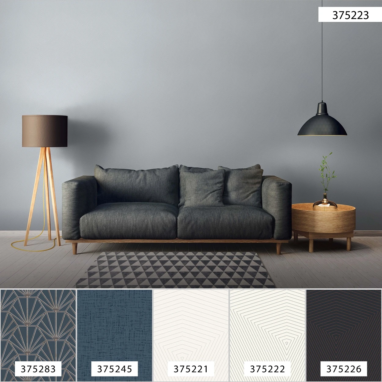 A.S. Creation Tapete Vlies 37522-3 Geometrisch Grau-silber 7 A.S. Creation Tapete Vlies 37522-3 Geometrisch Grau-silber – Bild 7