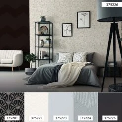 A.S. Creation Tapete Vlies 37522-6 Geometrisch Schwarz Bronze -A.S. Creation Verkäufe Tapete Vlies 37522 6 Geometrisch schwarz bronze 63206034 2