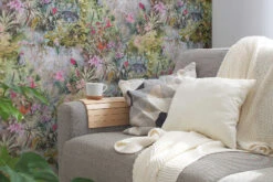 A.S. Creation Tapete Vlies Dschungel Pflanzen Grün Grau Bunt 38179-3