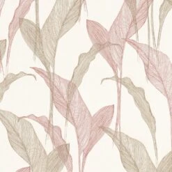 Tapete Vlies ELLE Blätter Floral Rosa Glitzer 10207-05 -A.S. Creation Verkäufe Tapete Vlies ELLE Blaetter Floral rosa Glitzer 10207 05 63210336 3