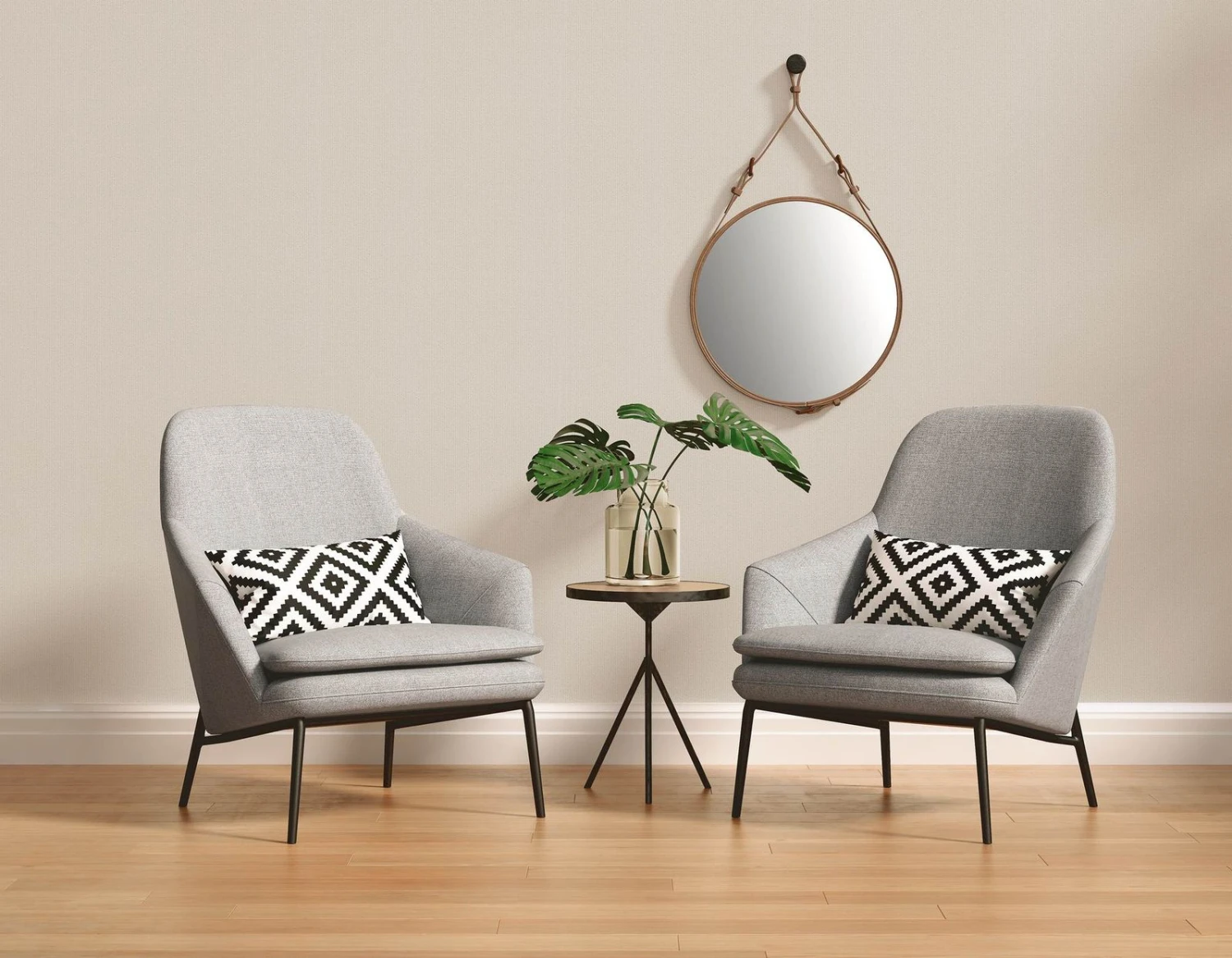 Tapete Vlies Einfarbig Struktur Greige Jette 37365-3 3 Tapete Vlies Einfarbig Struktur Greige Jette 37365-3 – Bild 3