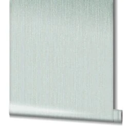 Tapete Vlies Einfarbig Struktur Hellblau Glanz 32737