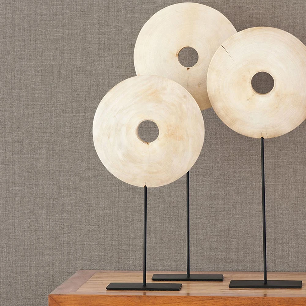 Tapete Vlies Einfarbig Textil Braun 10215-37 1 Tapete Vlies Einfarbig Textil Braun 10215-37