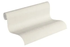 Tapete Vlies Einfarbig Meliert Creme Grau Jette 37337-4