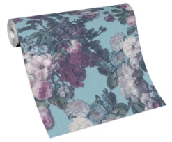 Tapete Vlies Elle Floral Rosen Blau Glitzer 10153-18 -A.S. Creation Verkäufe Tapete Vlies Elle Floral Rosen blau Glitzer 10153 18 63207006