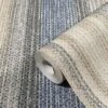 Tapete Vlies Ethno Gestreift Beige Blau Marburg 32655