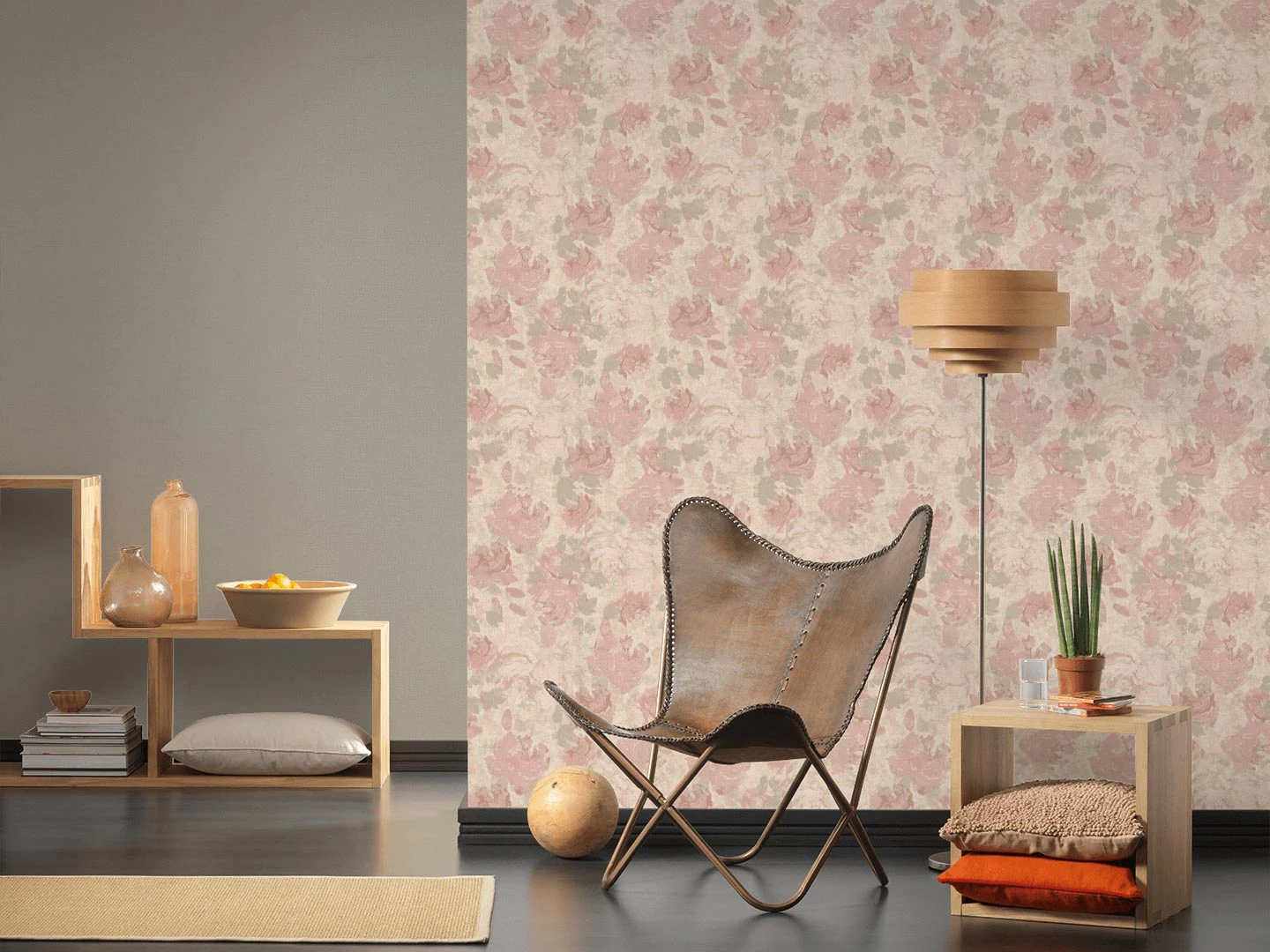 A.S. Creation Tapete Vlies Floral Blüten Rosa Beige Character 36772-4 4 A.S. Creation Tapete Vlies Floral Blüten Rosa Beige Character 36772-4 – Bild 4