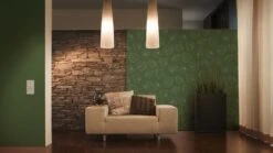 Vlies Tapete Blatt Natur Grün Gold Architects Paper 33371-1 -A.S. Creation Verkäufe Tapete Vlies Floral gruen gold Glanz Architects 2