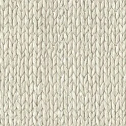 Tapete Vlies Tau Geflecht Retro Hellgrau 148698