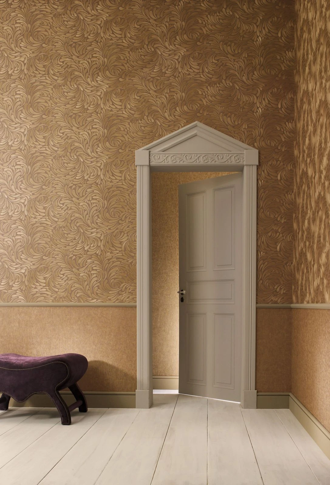 Tapete Vlies Grafisch Kupfer Marburg Opulence 56008 2 Tapete Vlies Grafisch Kupfer Marburg Opulence 56008 – Bild 2