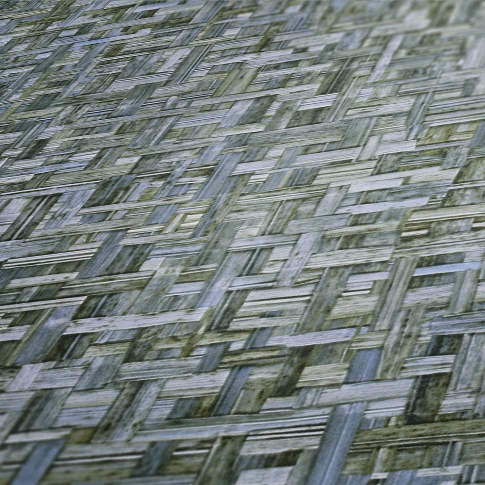 Tapete Vlies Holz-Optik Blau Jungle Chic 37706-3 3 Tapete Vlies Holz-Optik Blau Jungle Chic 37706-3 – Bild 3