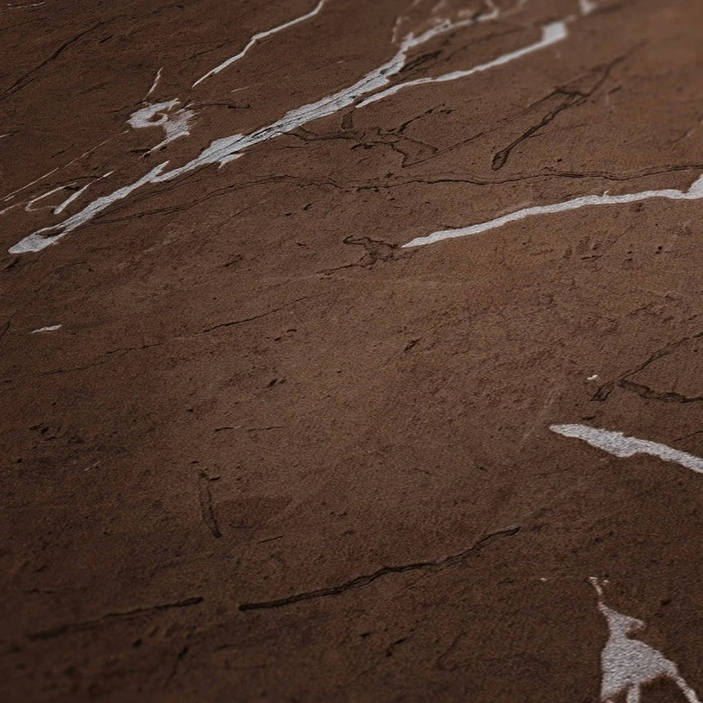 Tapete Vlies Marmor Design Braun Silber Glanz 37855-3 2 Tapete Vlies Marmor Design Braun Silber Glanz 37855-3 – Bild 2