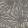 Tapete Vlies Palme Blätter Grau Gold Metallic 37861-1