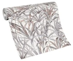 Tapete Vlies Pflanzen Dschungel Weiß Grau Braun 10213-10 7 Tapete Vlies Pflanzen Dschungel Weiß Grau Braun 10213-10 -A.S. Creation Verkäufe Tapete Vlies Pflanzen Dschungel weiss grau braun 10213 10 63210060 4