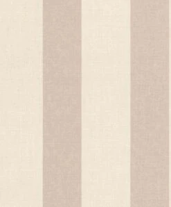 Tapete Vlies Rasch Blockstreifen Braun Beige 485462