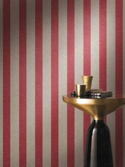 Tapete Vlies Rasch Gestreift Graubeige Rot 802740 -A.S. Creation Verkäufe Tapete Vlies Rasch Gestreift graubeige rot Via T 2