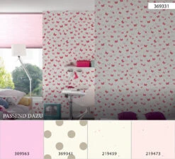 A.S. Creation Tapete Vlies Schmetterlinge Weiss Rot Rosa Glanz 36933-1 -A.S. Creation Verkäufe Tapete Vlies Schmetterlinge weiss rot rosa Glanz 36933 1 63207733 2