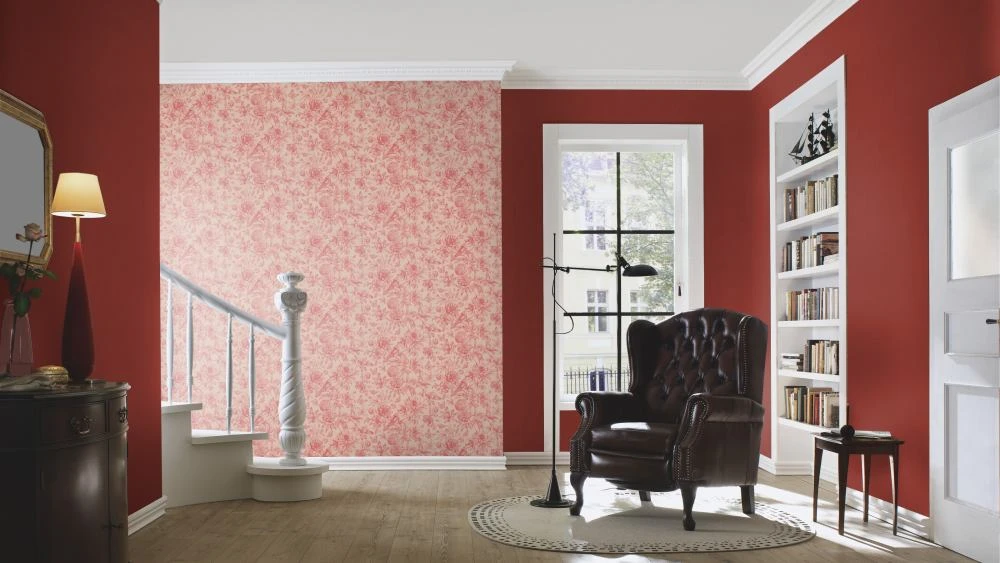 Tapete Vlies Uni Struktur Rotbraun Rasch Florentine 449877 3 Tapete Vlies Uni Struktur Rotbraun Rasch Florentine 449877 – Bild 3