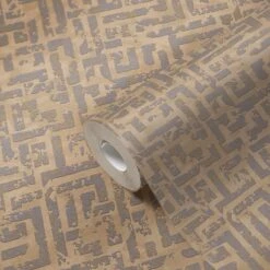 A.S. Creation Tapete Vlies Labyrinth Geometrie Hellbraun 38695-2 -A.S. Creation Verkäufe Tapeten Musterartikel 38695 2 63211193