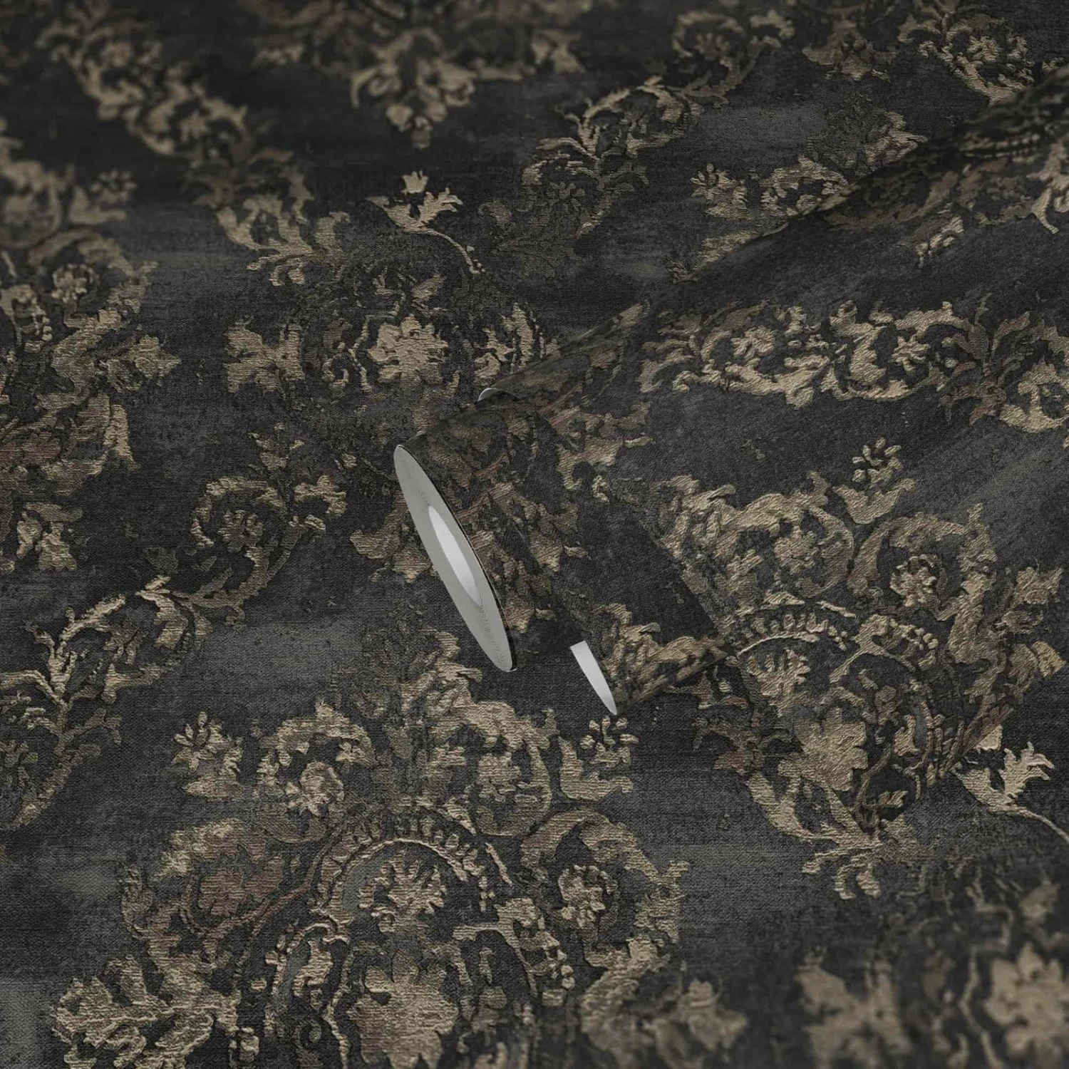 A.S. Creation Tapete Vlies Ornamente Anthrazit Beige 38707-4 5 A.S. Creation Tapete Vlies Ornamente Anthrazit Beige 38707-4 – Bild 5