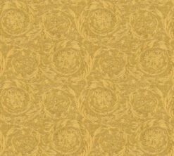 Versace Home Tapete Ornament Gelb-gold Metallic 366923