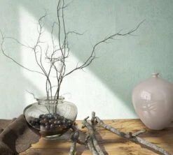 Vliestapete Marburg Grün Uni Beton Optik 34266