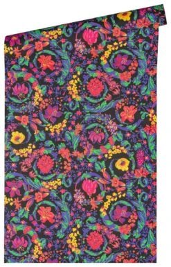 Versace Vliestapete 38706-1 Blumen Muster Schwarz Bunt -A.S. Creation Verkäufe Vliestapete 38706 1 Blumen Muster Schwarz Bunt VERSACE Home Tapete 63213754 4