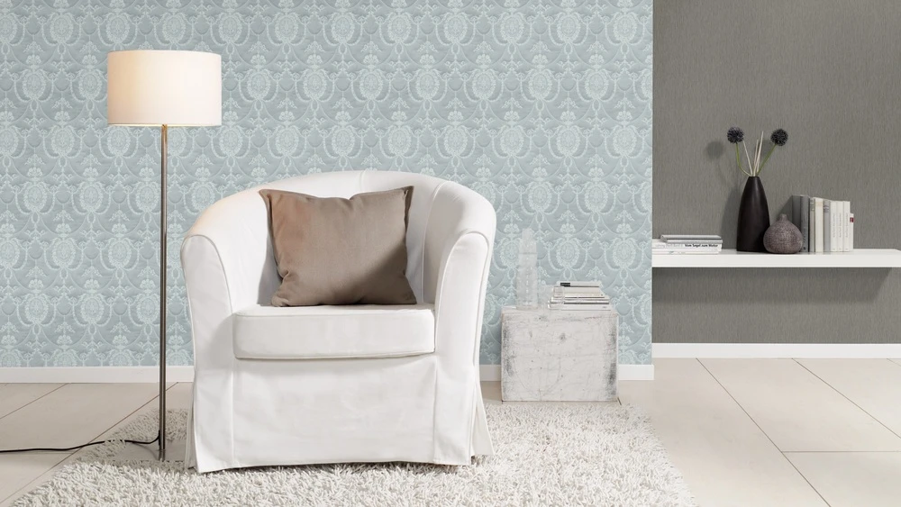 Rasch Tapete Trianon Klassik Barock Blaugrau 570830 4 Rasch Tapete Trianon Klassik Barock Blaugrau 570830 – Bild 4