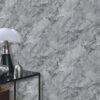 Vliestapete Marmor Optik Grau Silber Metallic 10318-47
