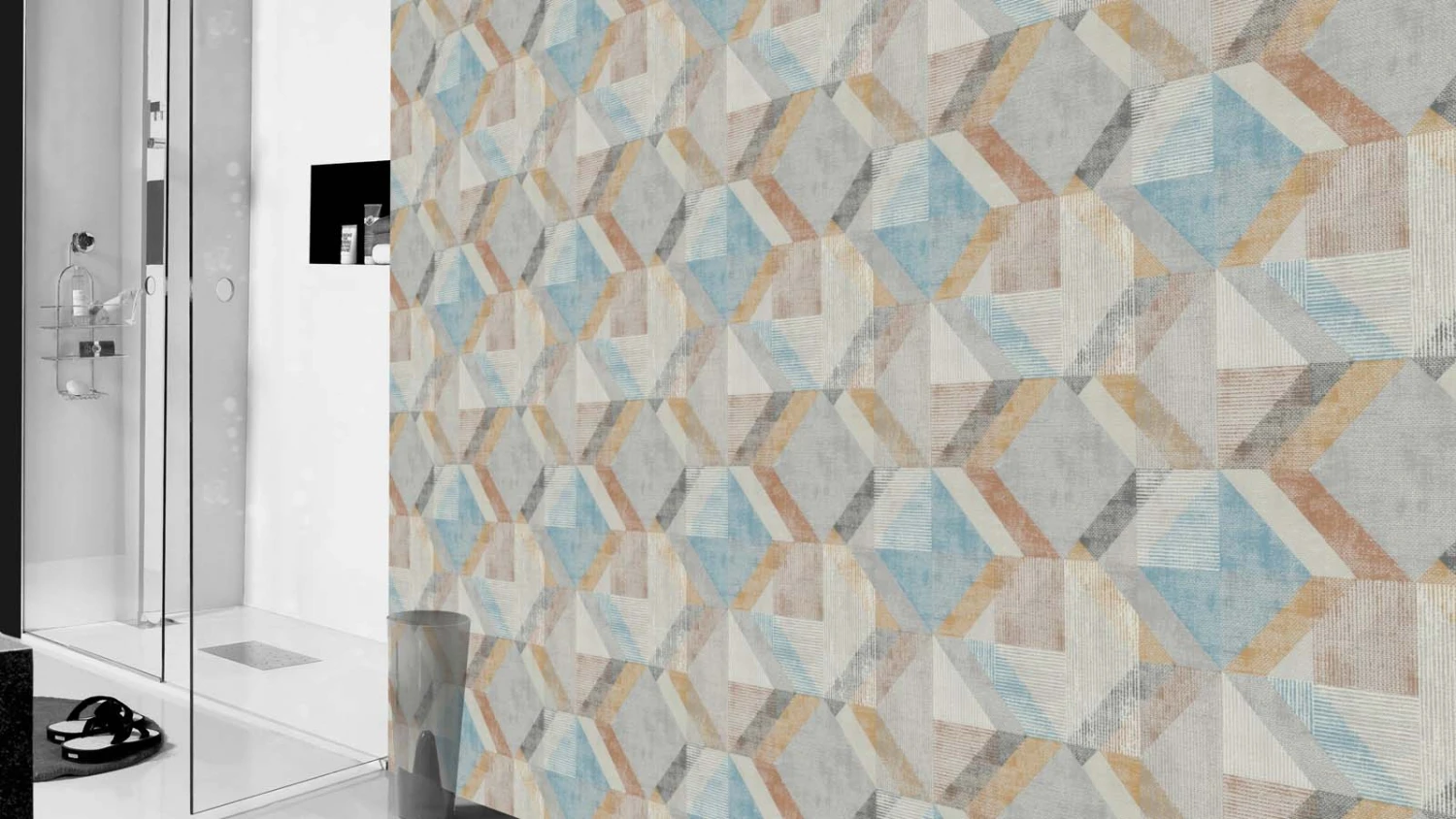 Rasch Vliestapete Grau Beige Dreiecke Grafik 311907 1 Rasch Vliestapete Grau Beige Dreiecke Grafik 311907