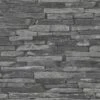 A.S. Creation Vlies Tapete Steinoptik Naturstein Grau Schwarz 9142-24