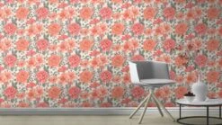 Rasch Tapete Landhaus Stil Floral Rosa 252422 -A.S. Creation Verkäufe rasch Tapete Landhaus Stil Floral Rose 252422 63212648 2